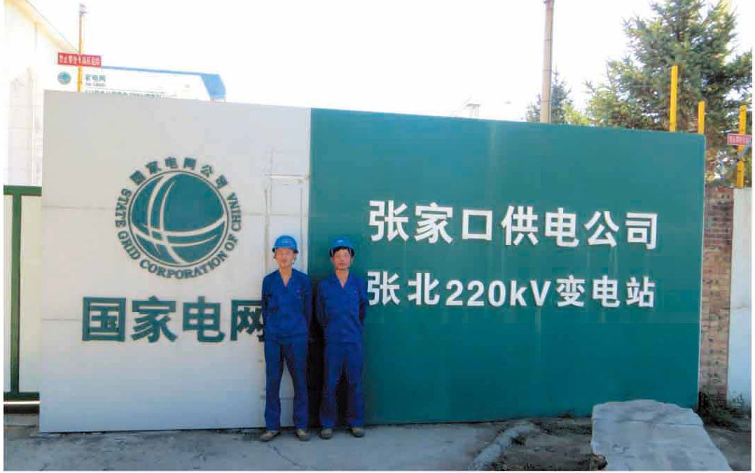 张家口供电公司张北220KV变电站